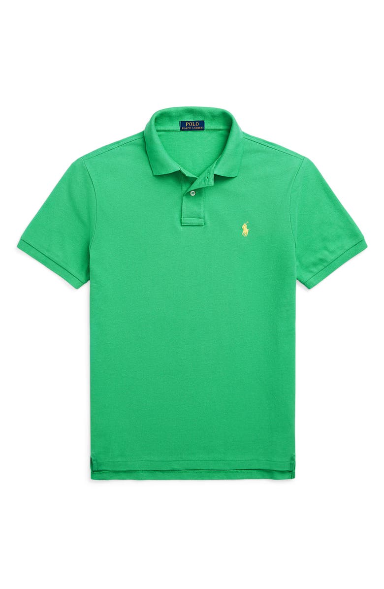 Polo Ralph Lauren Solid Cotton Piqué Polo, Alternate, color, 