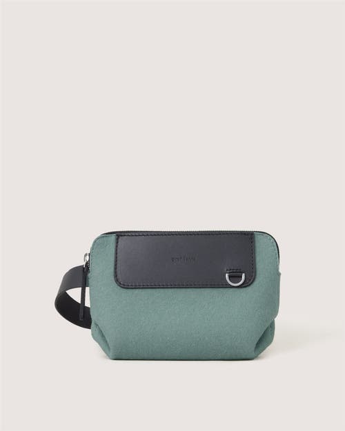Graf & Lantz Graf Lantz Bedford Merino Wool Belt Bag In Green