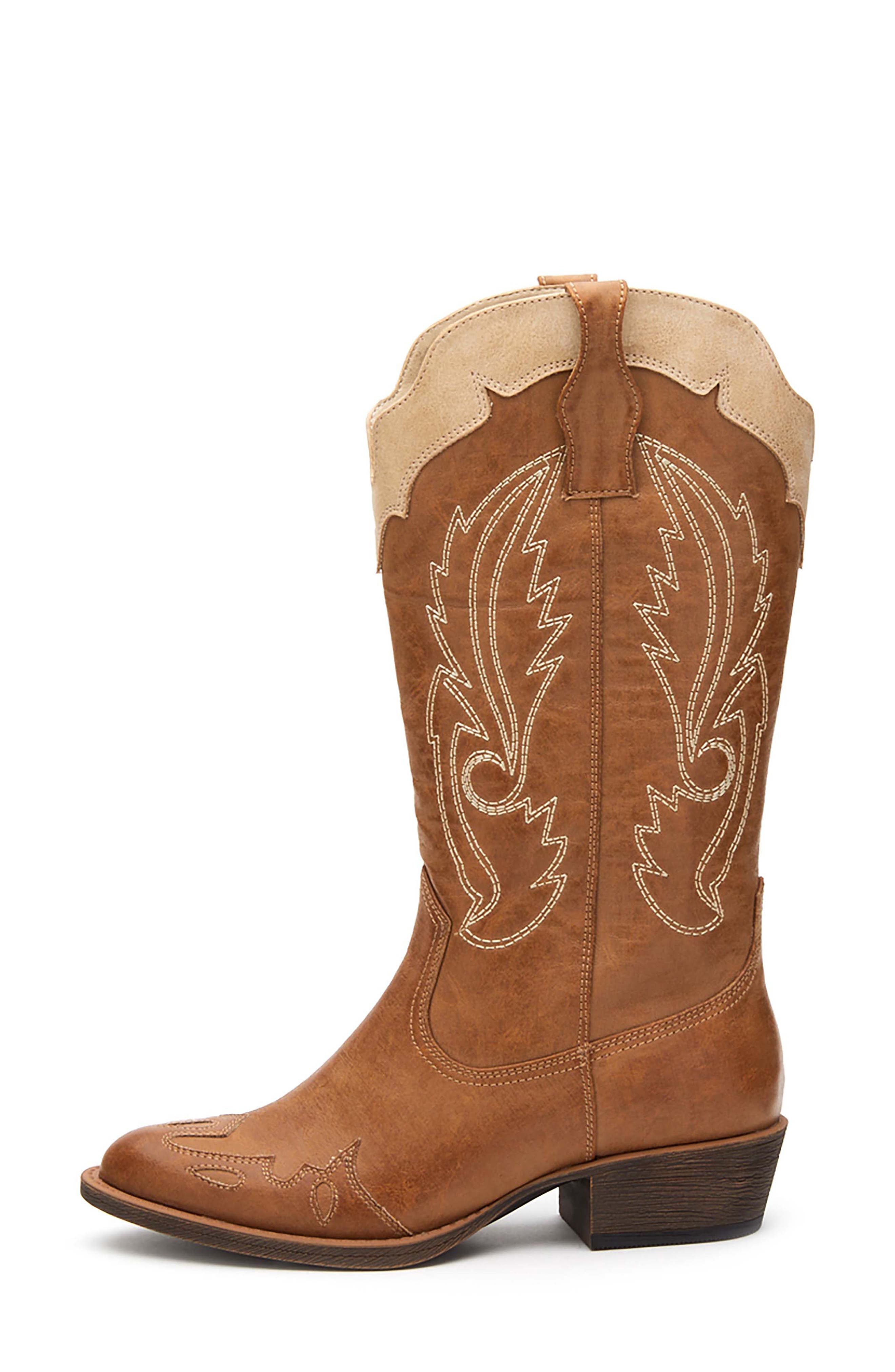 Coconuts by Matisse Cisco Western Boot, Alternate, color, Tan/Natural Synth