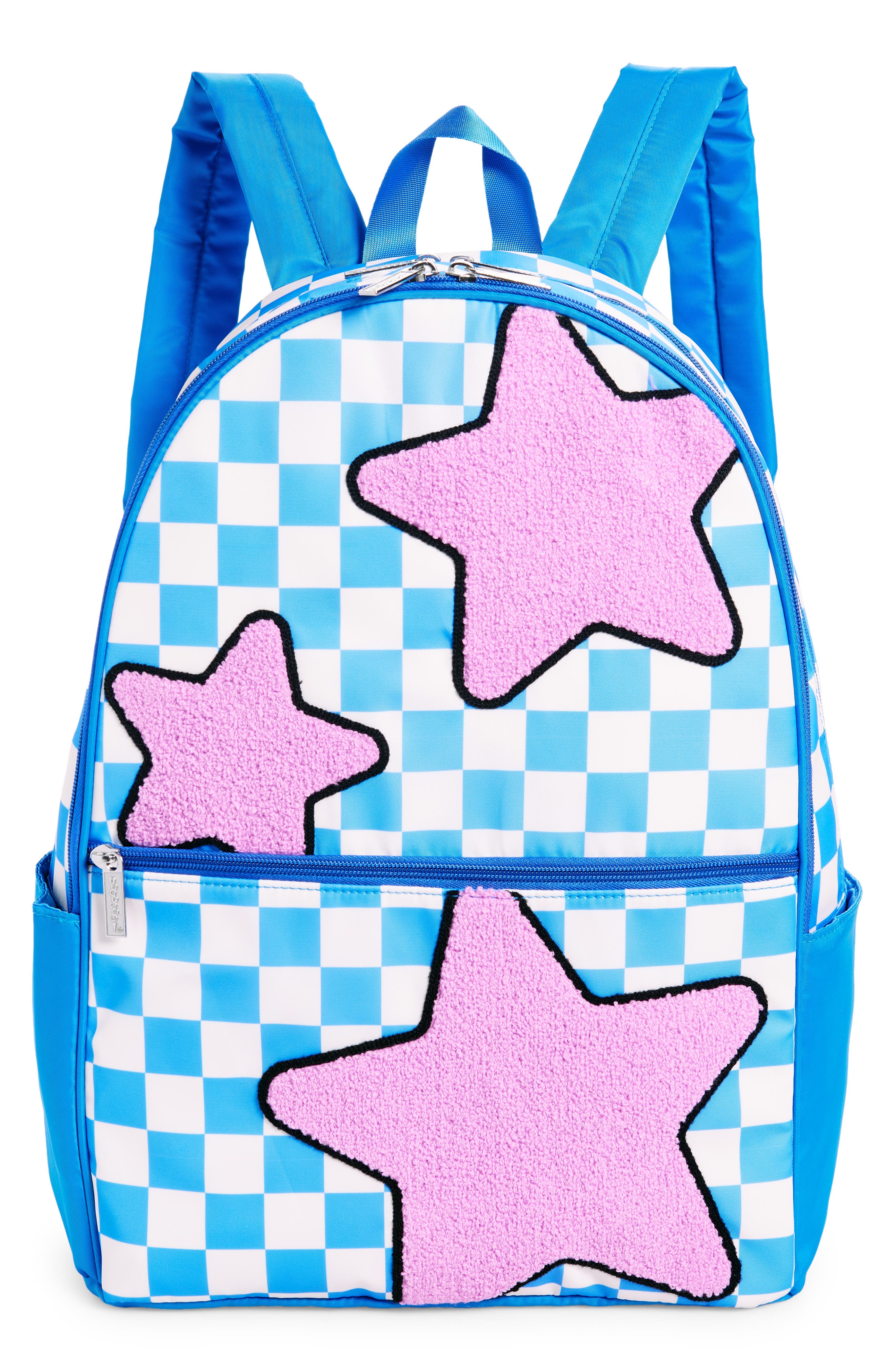 Iscream Kids' Star Checkered Backpack, Main, color, 