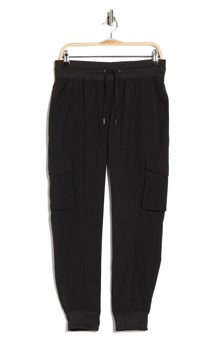 KYODAN Drawstring 4-Way Stretch Cargo Joggers, Alternate, color, 