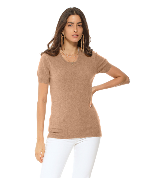 Pure Cashmere Featherlight Knit Tee