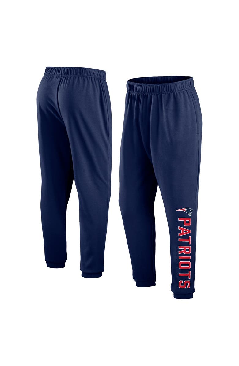 FANATICS Men's Fanatics Branded Navy New England Patriots Big & Tall Chop Block Lounge Pants, Main, color, 