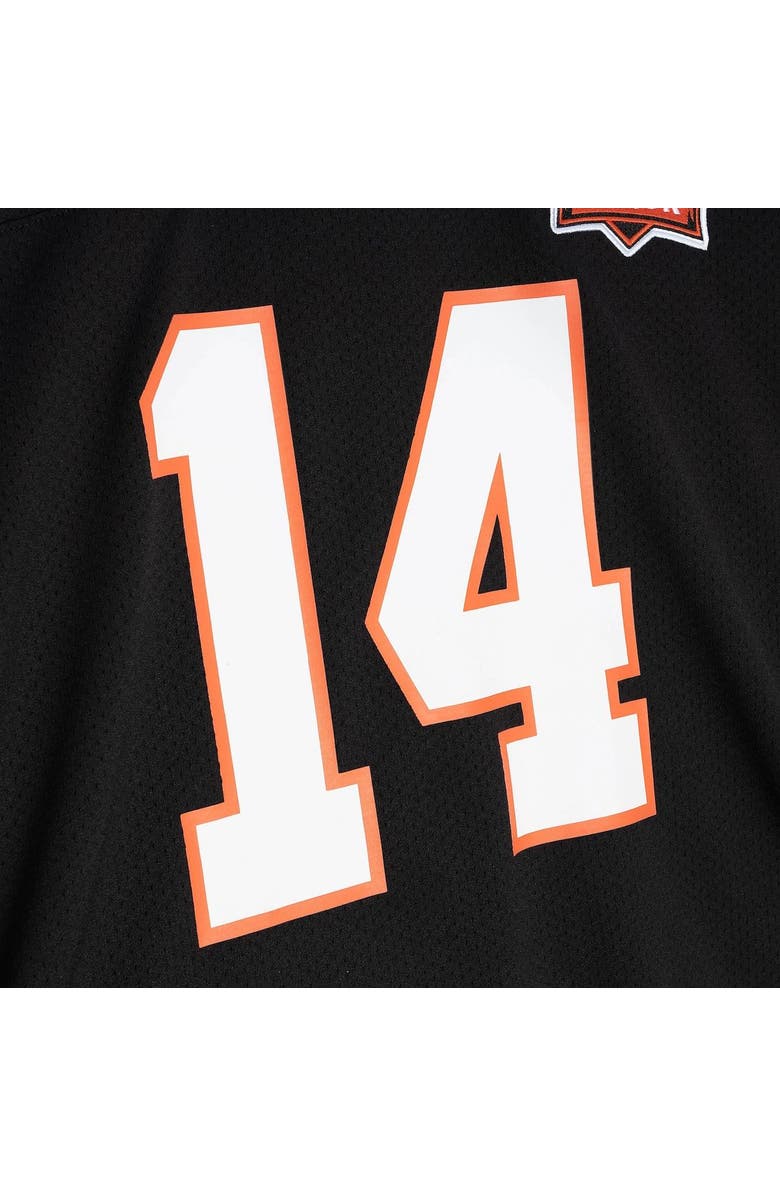 Mitchell & Ness Men's Mitchell & Ness Ken Anderson Black Cincinnati Bengals 1981 Authentic Throwback Retired Player Jersey, Alternate, color, Black