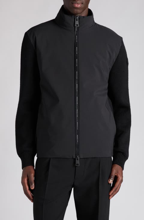 Mixed Media Down Jacket