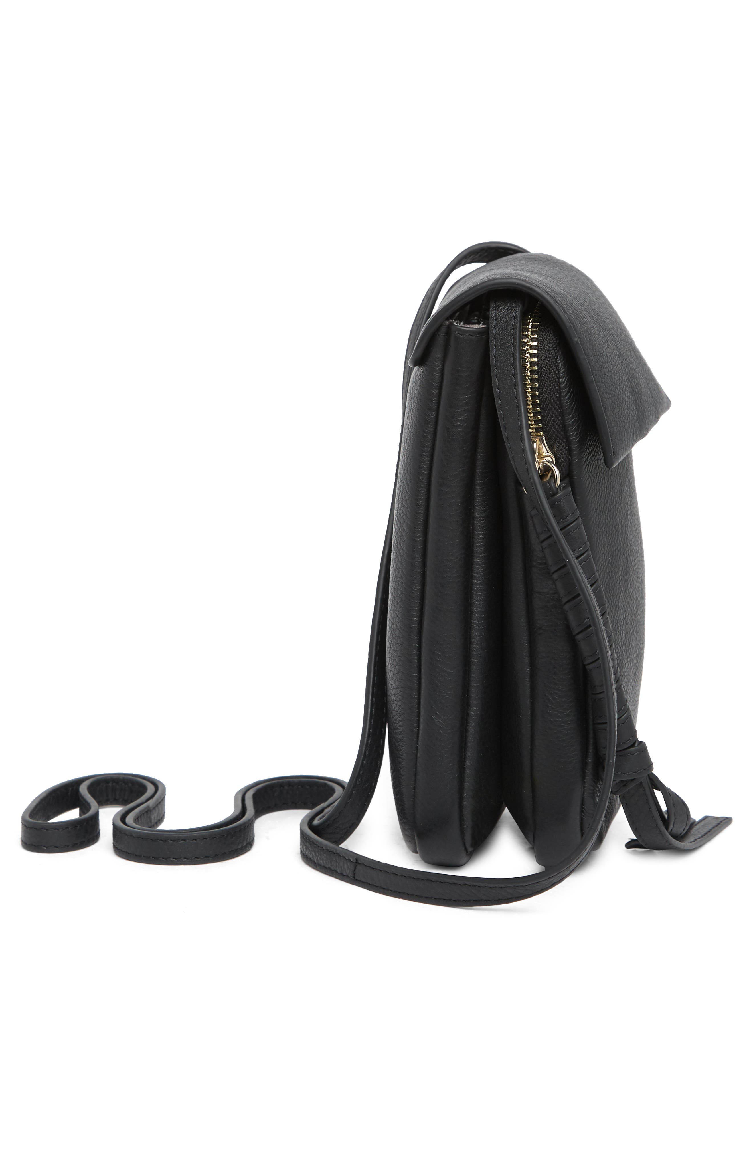 Vince Camuto Cory Leather Phone Crossbody Bag, Alternate, color, 