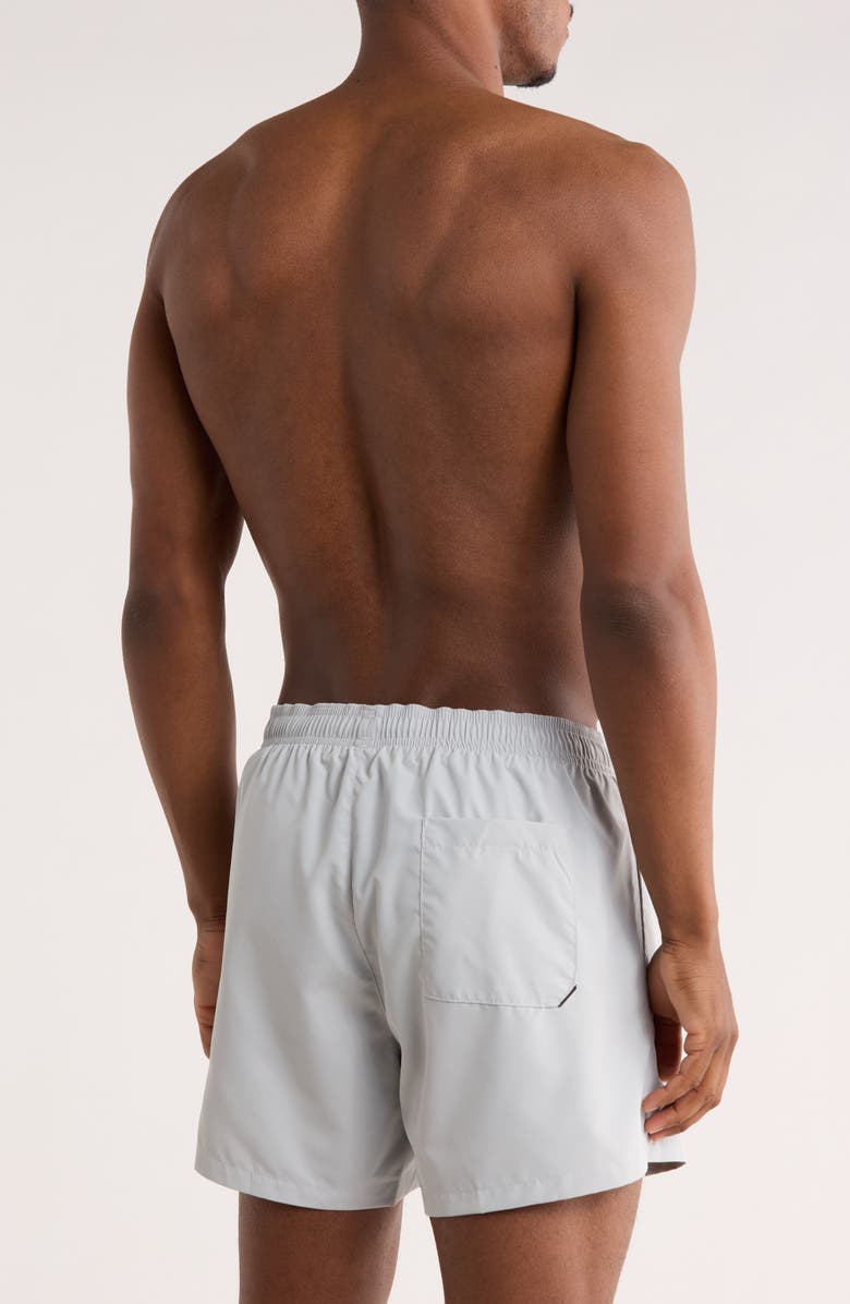 BOSS Abas Swim Trunks, Alternate, color, Light/ Pastel Grey