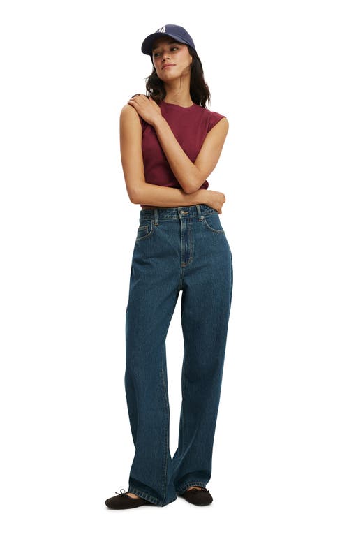 Cotton On 91 Straight Jean In Black