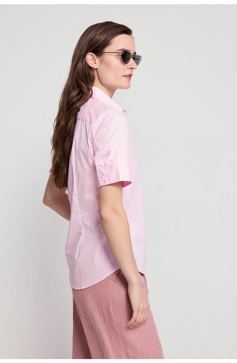 The Shirt by Rochelle Behrens The Short Sleeve Shirt, Alternate, color, Light Pink
