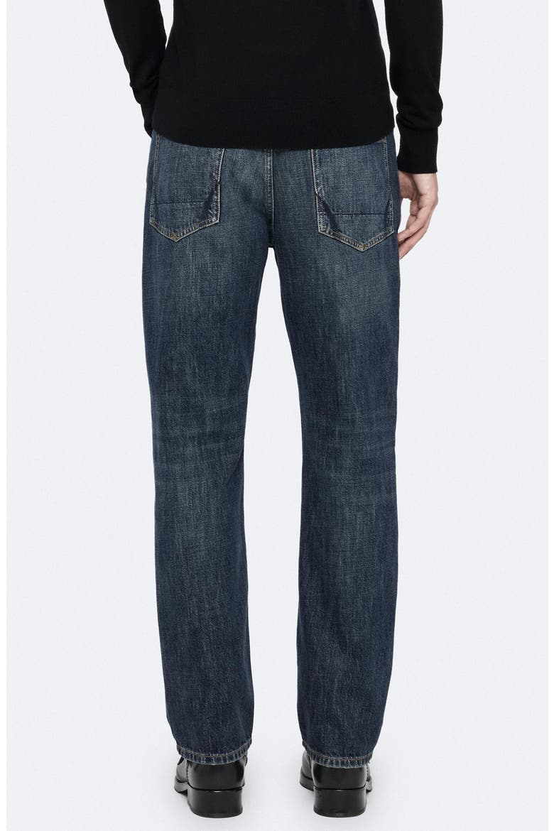 Straight Leg Jeans, Alternate, color, DARK INDIGO