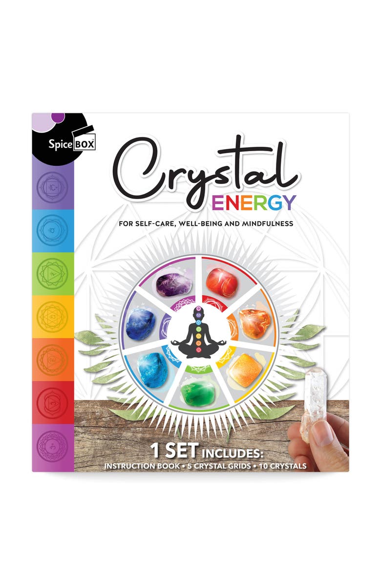 Gift Box Crystal Energy Kit Selfcare & Spiritual Balance, Alternate, color, Multicolored