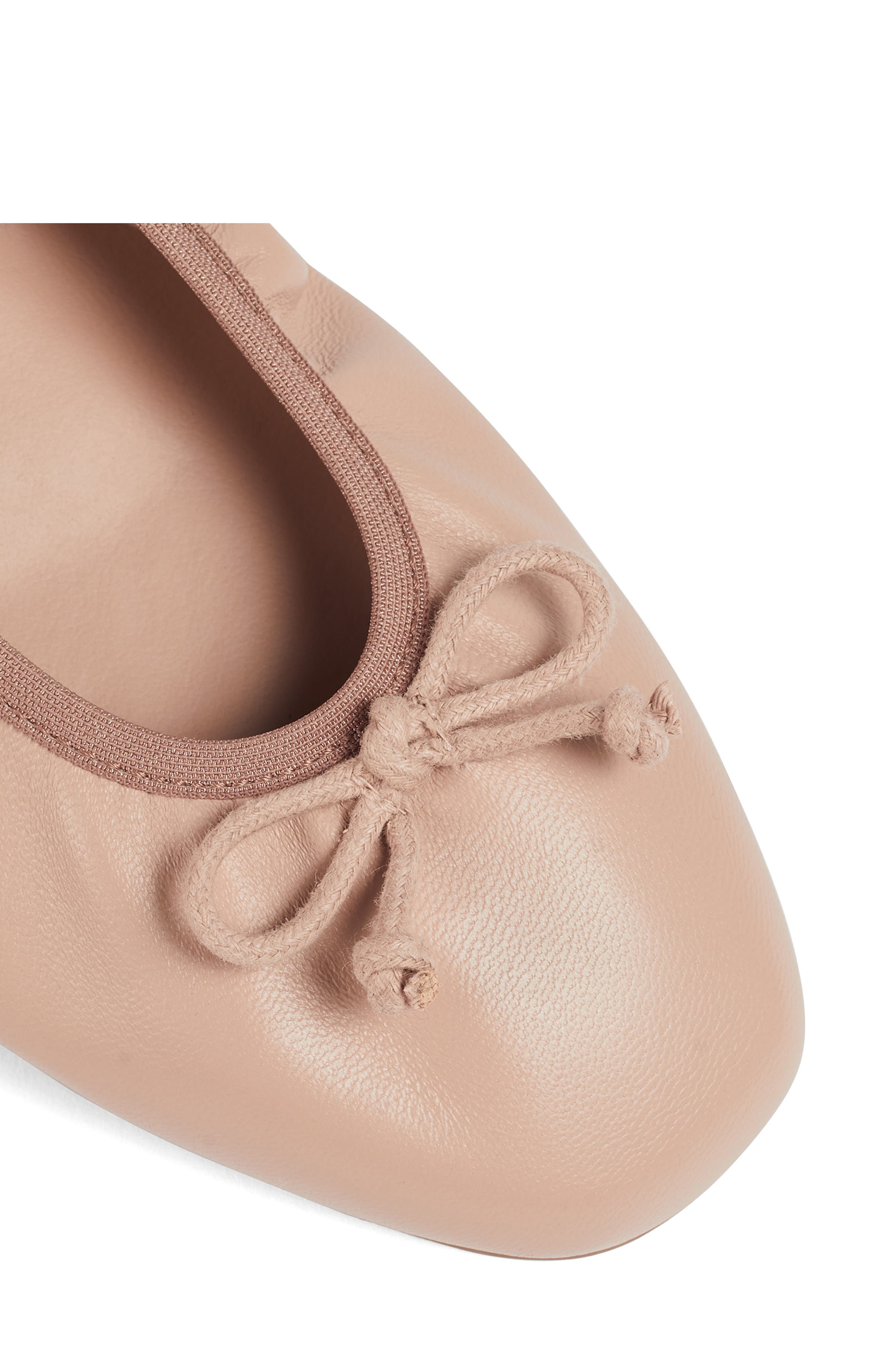 LK Bennett Trilly Ballet Flat, Alternate, color, Beige-Trench