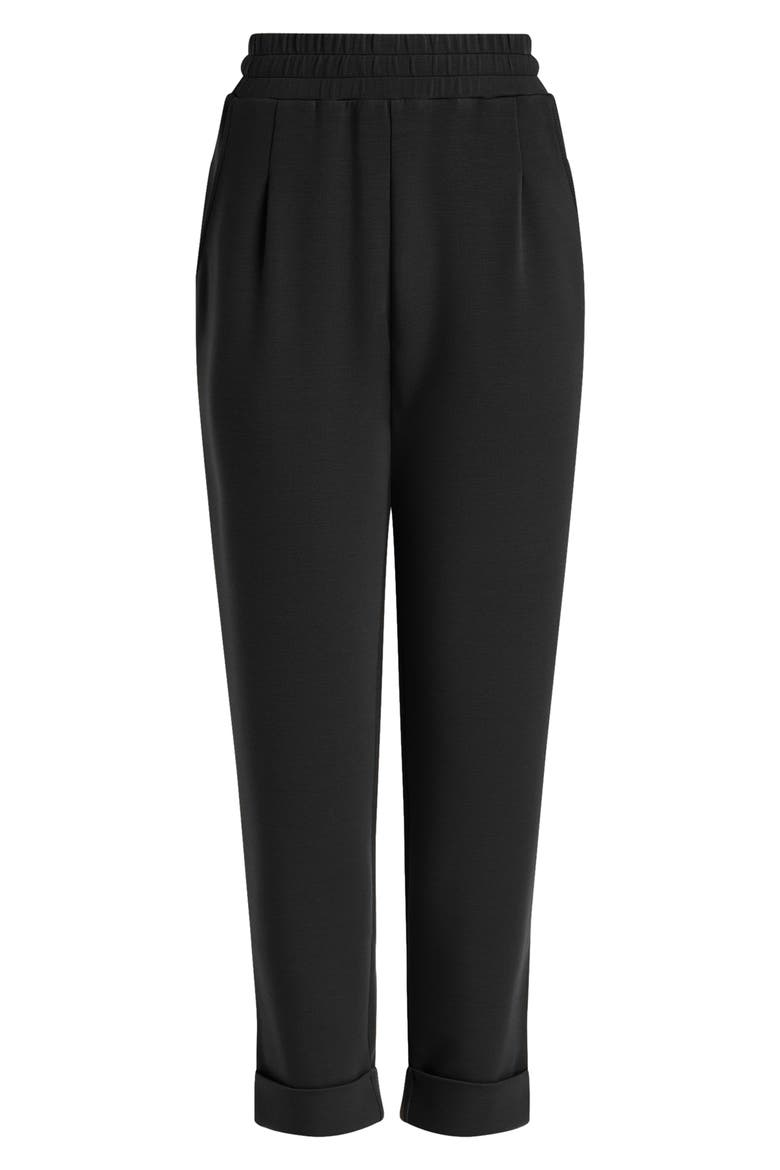 The Rolled Cuff 25-Inch Pants, Alternate, color, BLACK