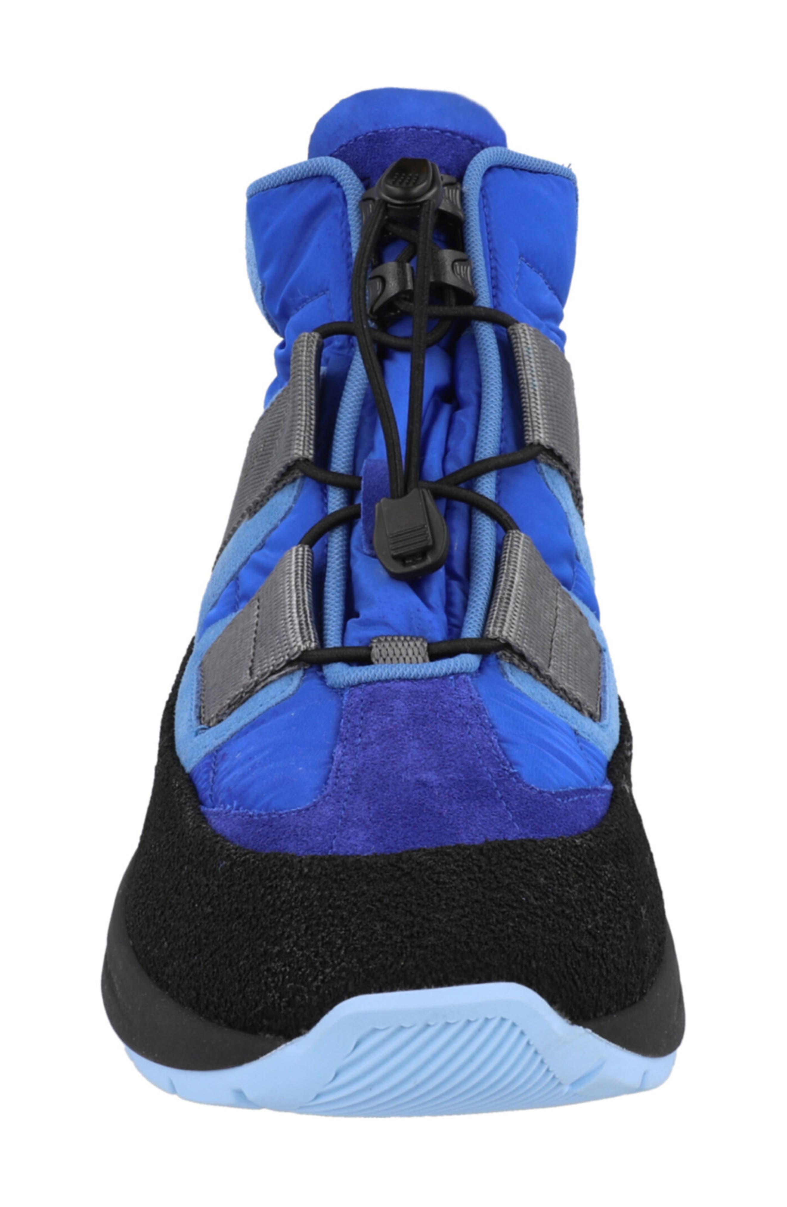 FERRAGAMO Leonida High Top Sneaker, Alternate, color, Blue