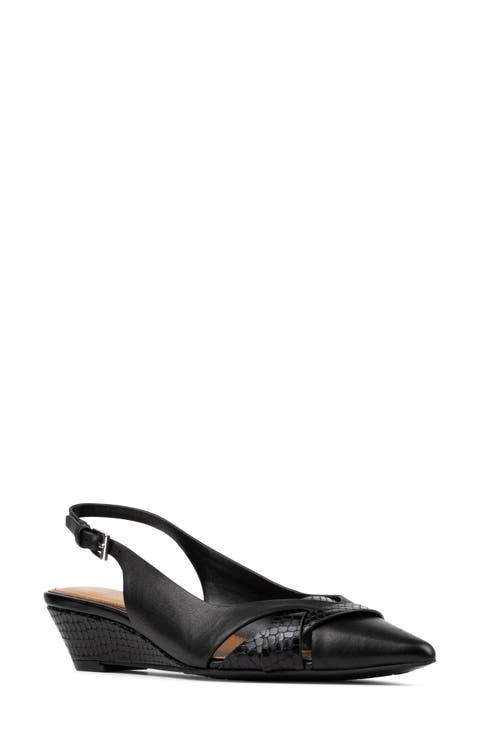 Barbee Slingback Wedge Pump (Women)