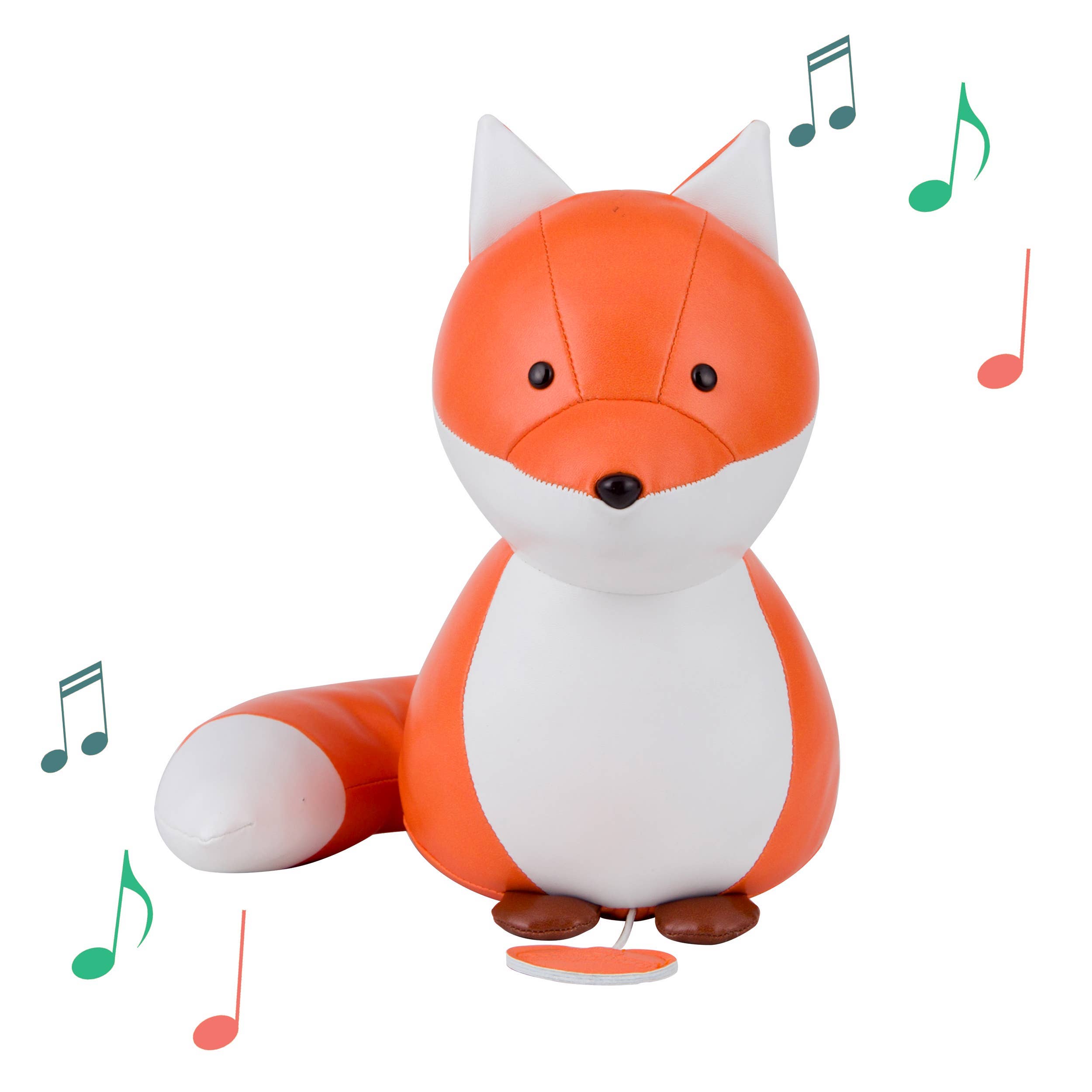 Musical Animals Fox Plush Baby Music Box Nursery Toy