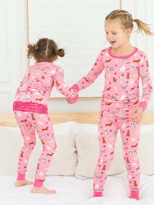 Shop Rufflebutts Softsnooze Girls Ruffle Long Sleeve Pajama Set