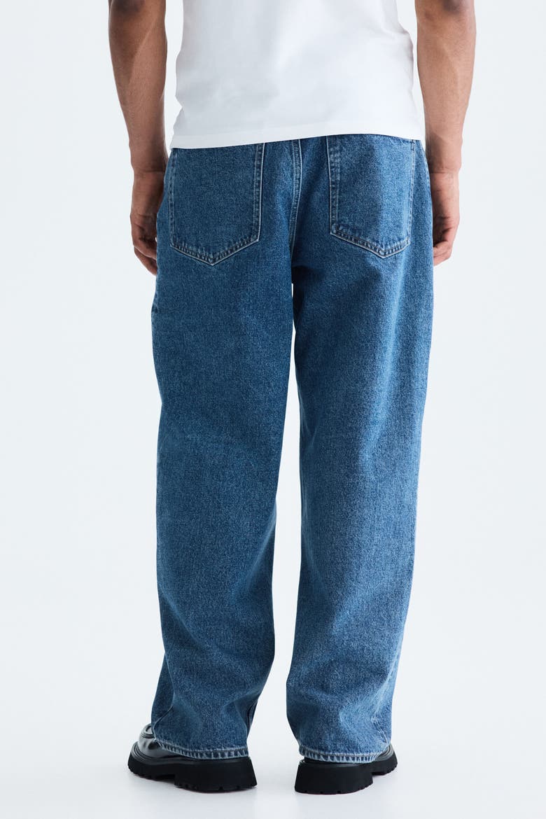 Baggy Jeans, Alternate, color, Medium denim blue