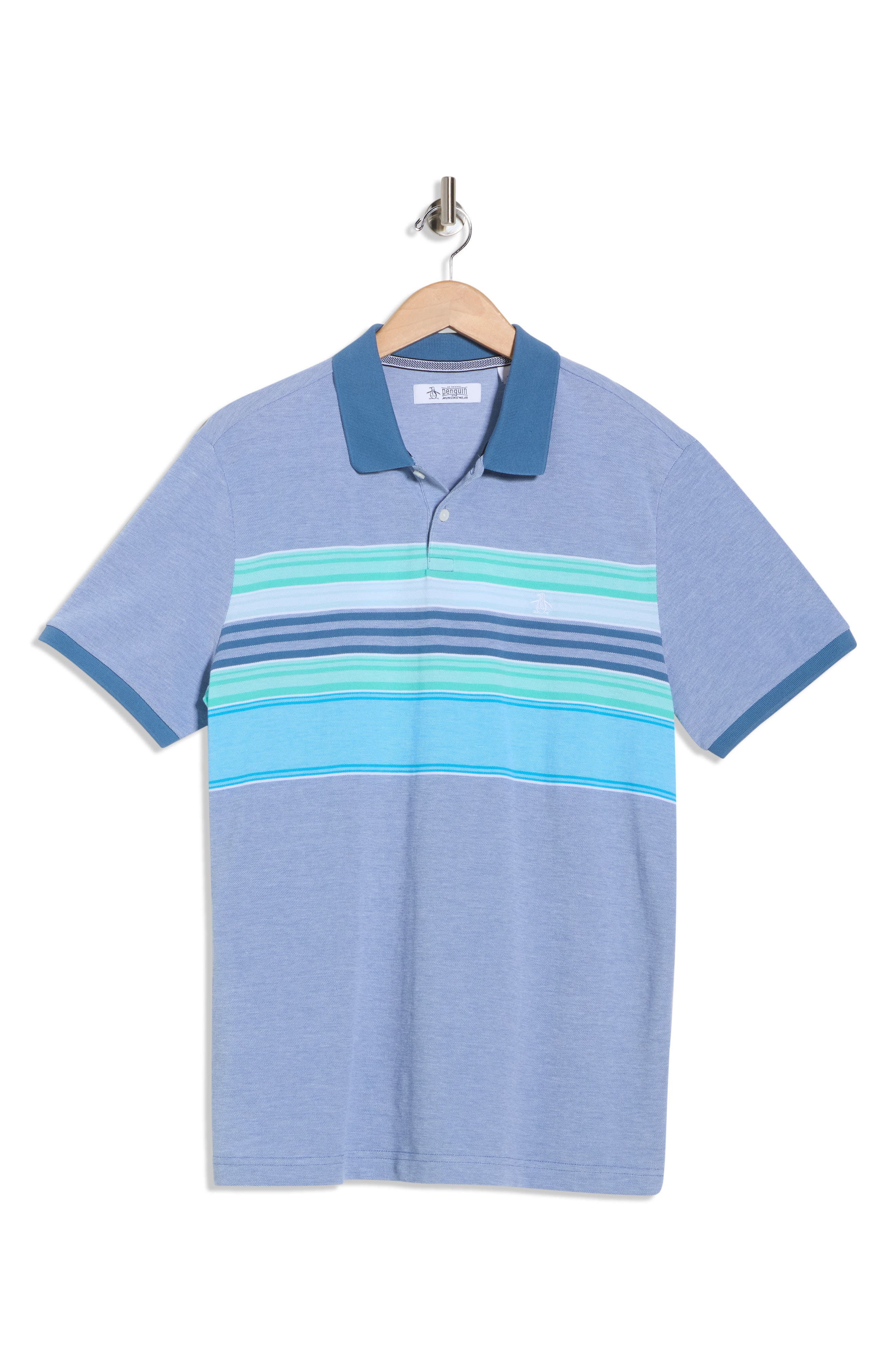 Original Penguin Stripe Cotton Polo