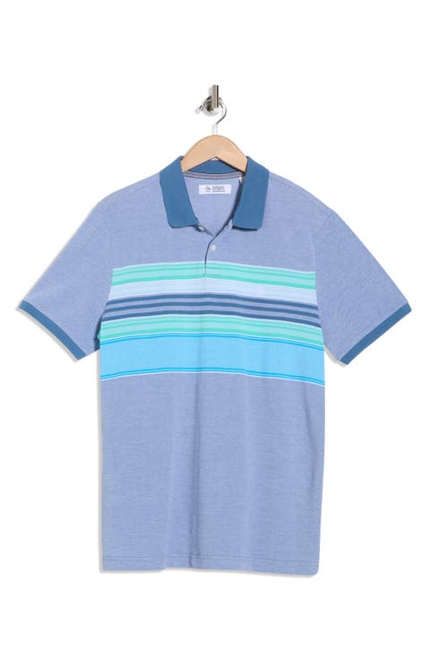 Stripe Cotton Polo