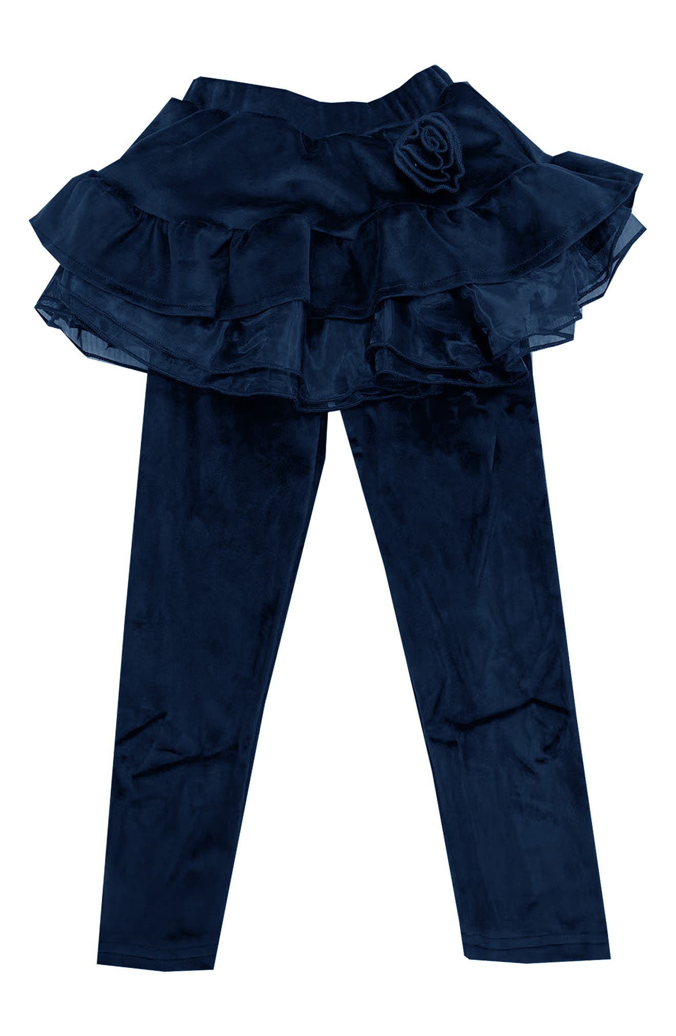 Kids' Velour Skirted Leggings