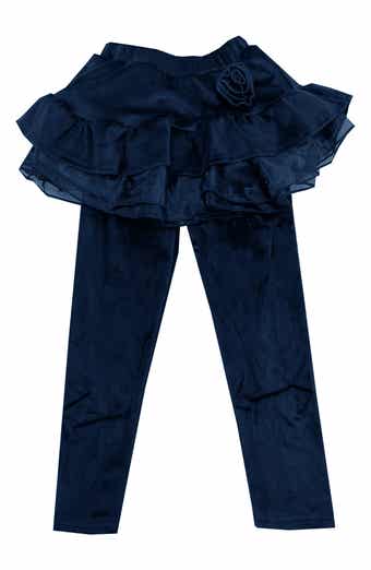 Kids' Velour Skirted Leggings
