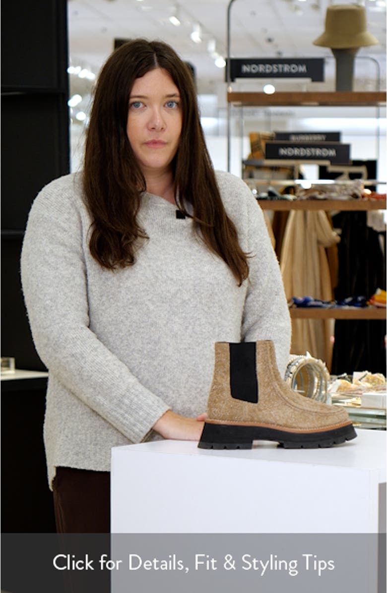 Kate Lug Sole Platform Chelsea Boot, sales video thumbnail