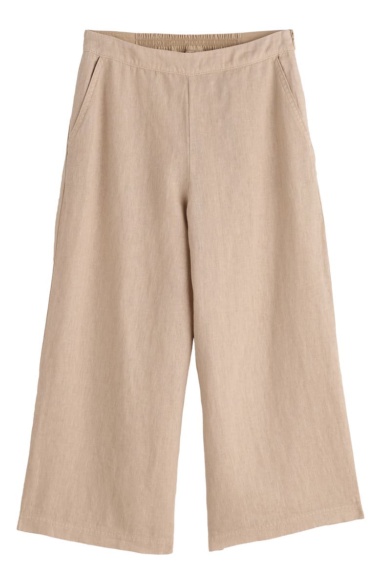 Seasalt Cornwall Merrivale Linen Culottes, Alternate, color, Whelk