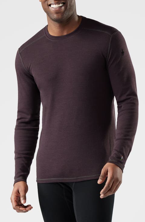 Merino Base Layer Crewneck Long Sleeve Shirt