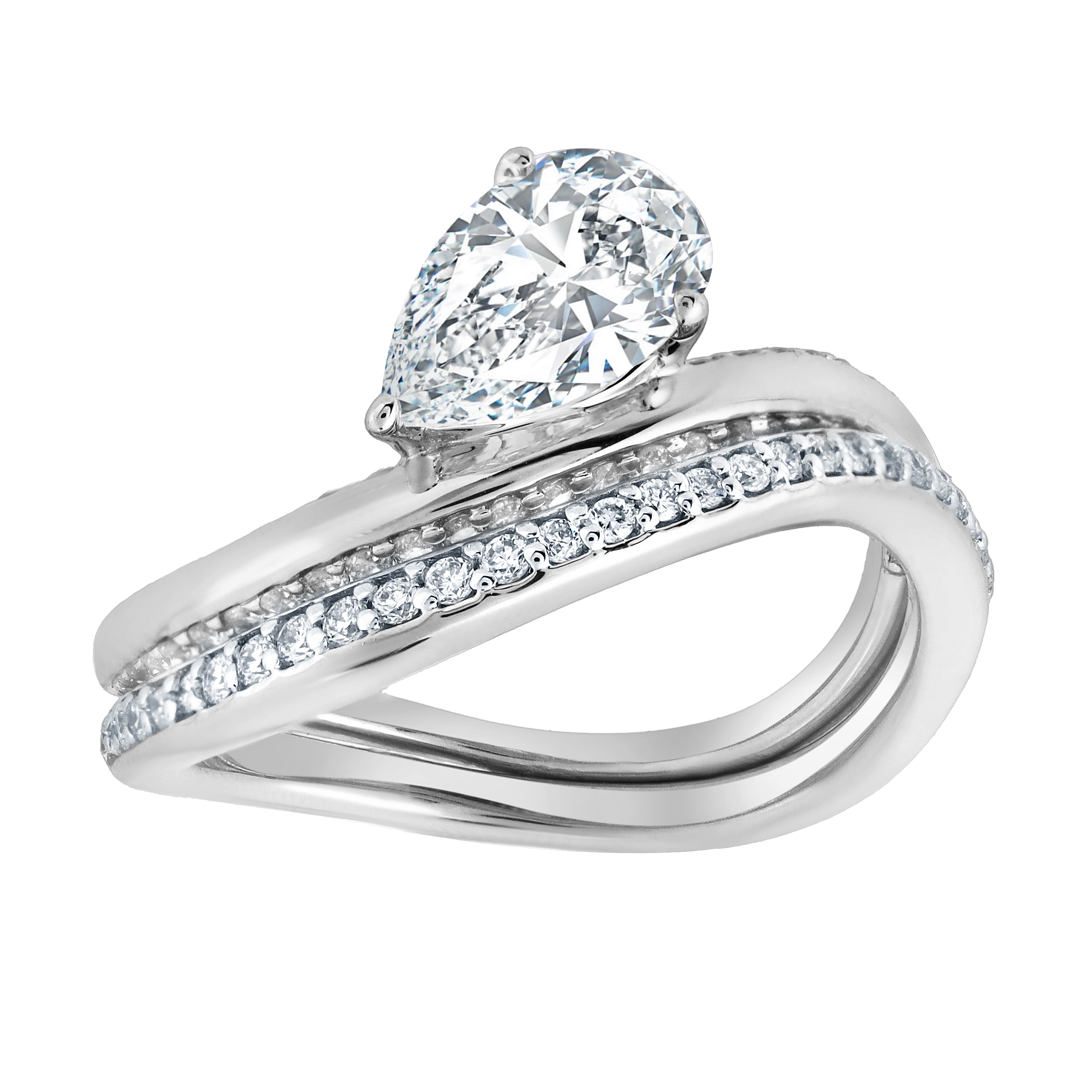 14K White Gold