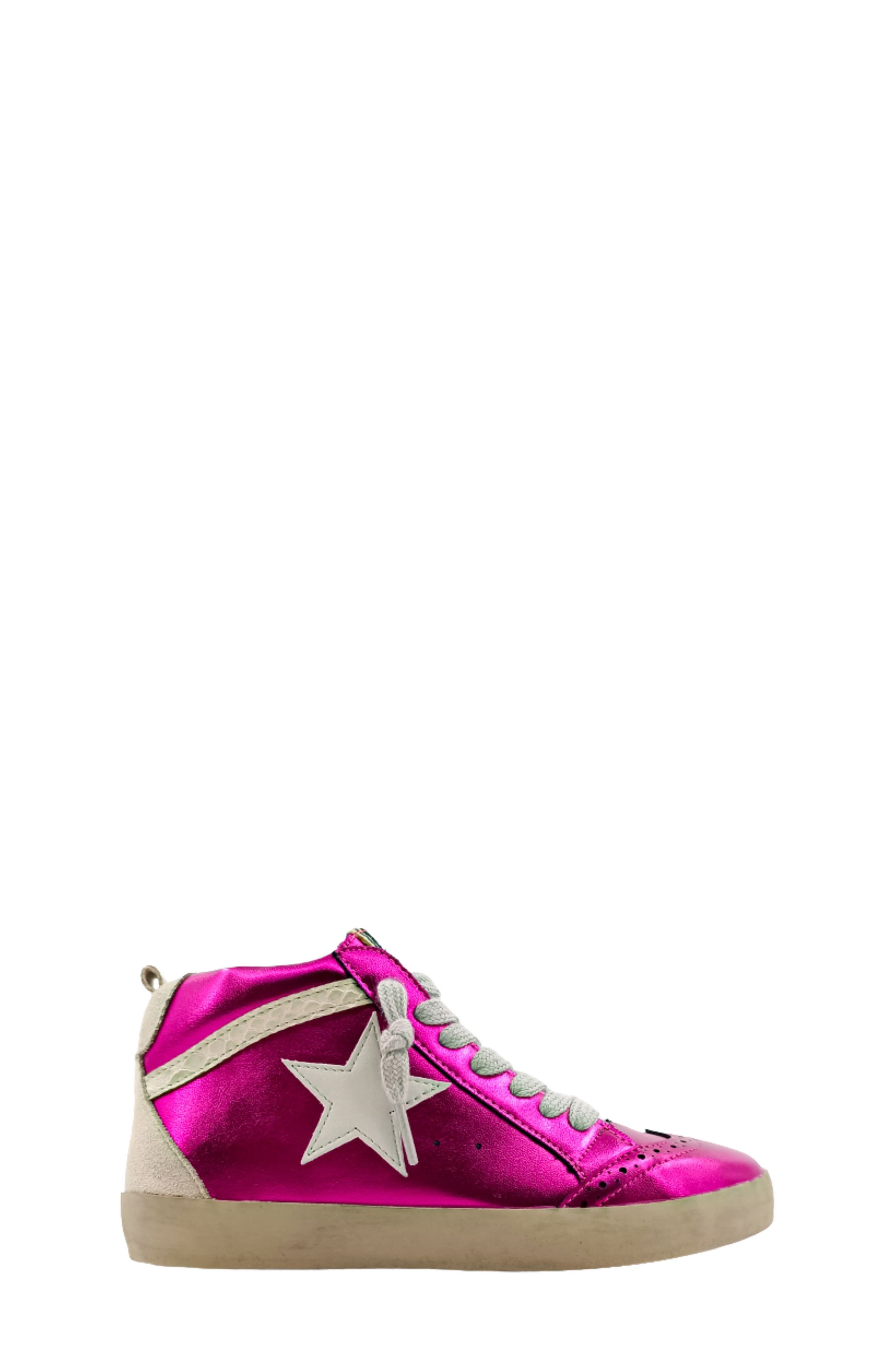 Kids' Paulina Sneaker, Alternate, color, BRIGHT PINK