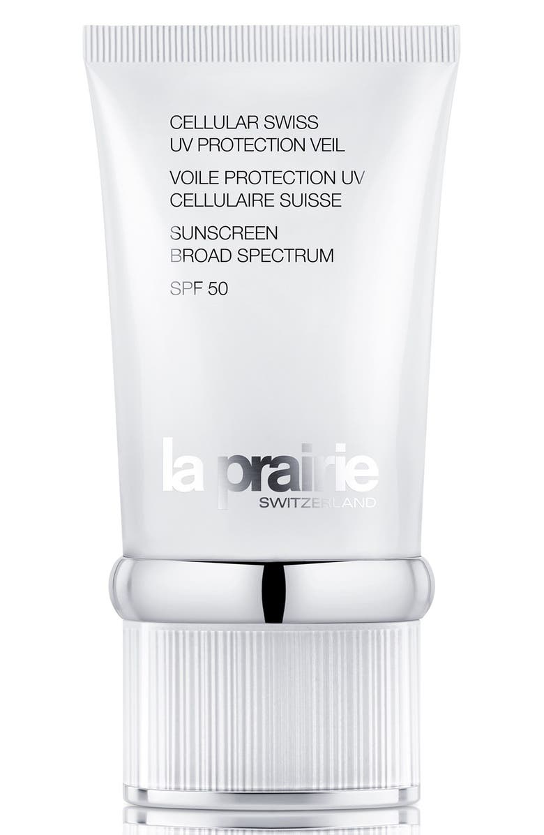 La Prairie Cellular Swiss UV Protection Veil Sunscreen Broad Spectrum SPF 50, Main, color, 