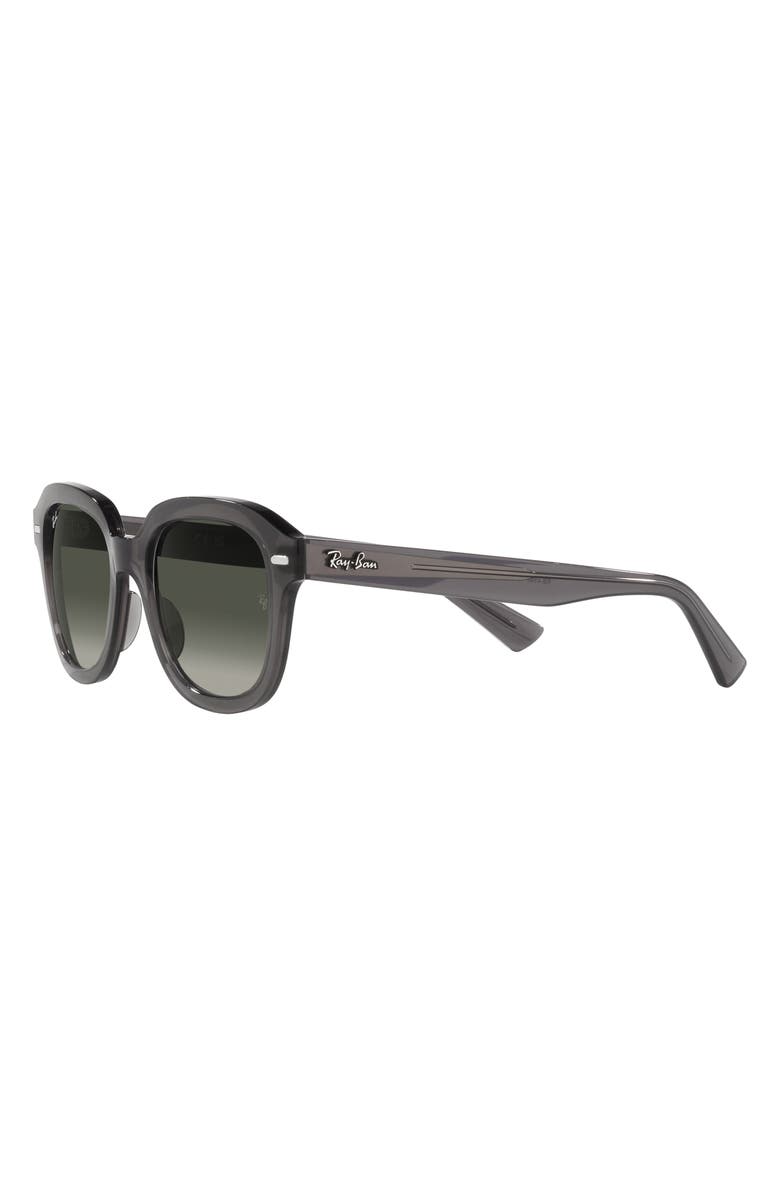 Ray-Ban Erik 51mm Gradient Square Sunglasses, Alternate, color, Grad Grey