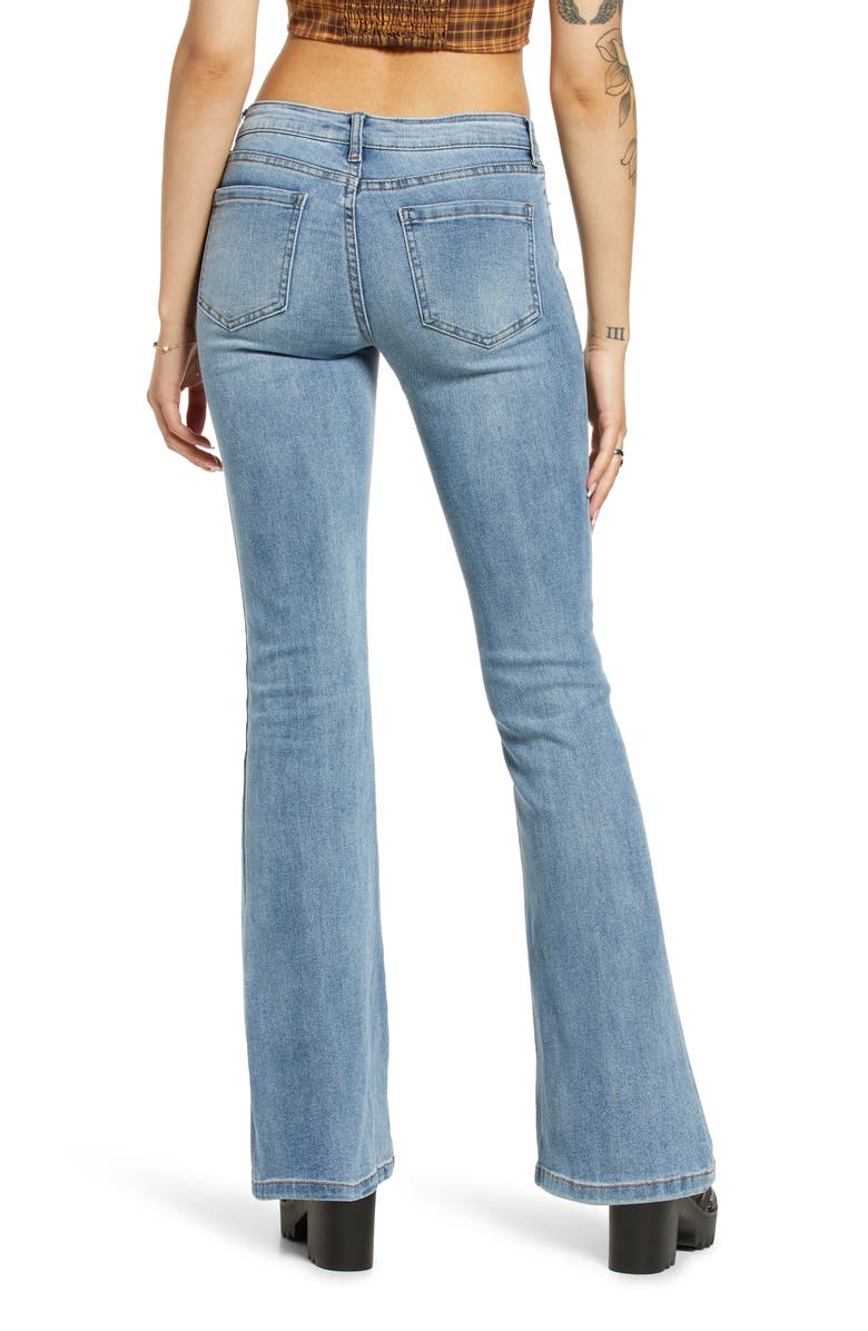 BP. Low Rise Flare Jeans, Alternate, color, 
