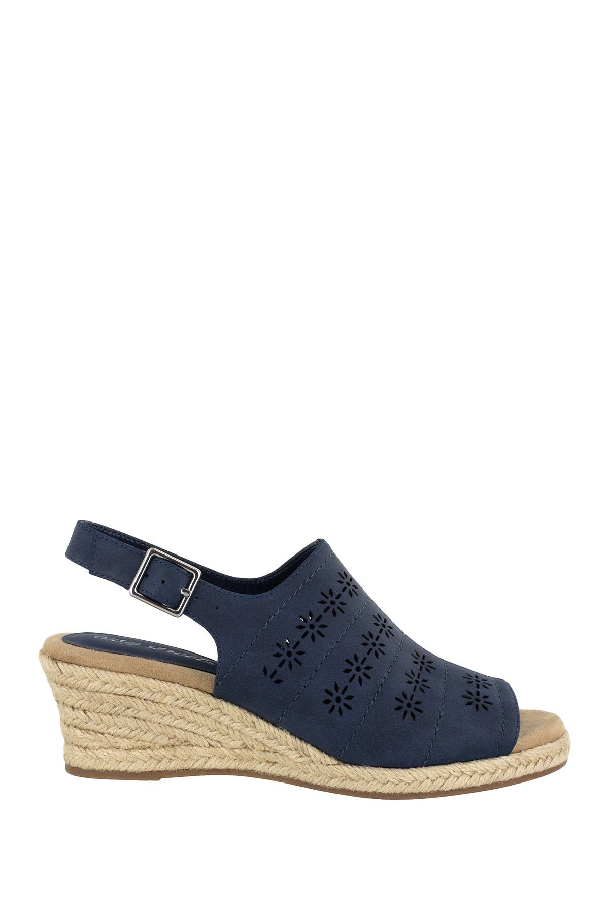 EASY STREET Joann Perforated Wedge Sandal - Multiple Widths Available ...