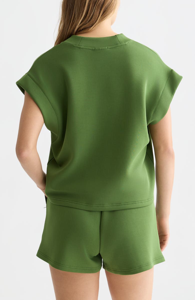 Scotch 
Soda Short Sleeve Sweater, Alternate, color, Garden Green