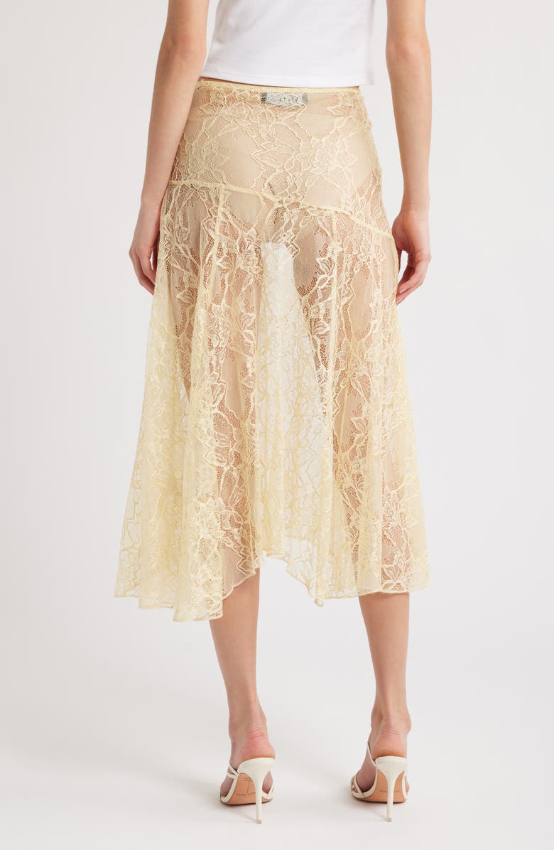 LIONESS In Bloom Lace Midi Skirt, Alternate, color,