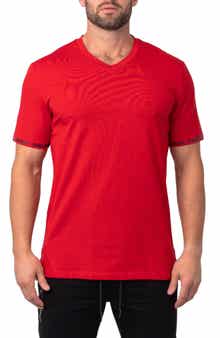 Maceoo Vivaldi Cotton V-Neck T-Shirt