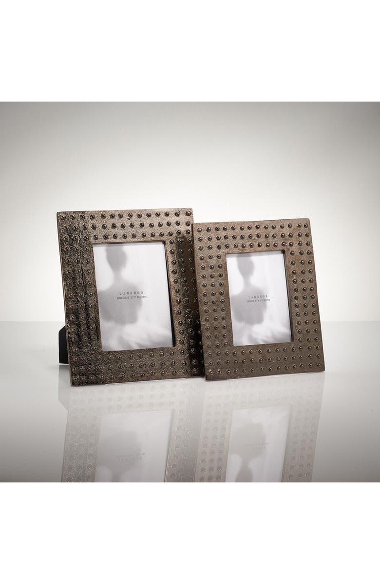 Lunares Djembe Frame Black Nickel, Alternate, color, 4X6 - Black Nickel