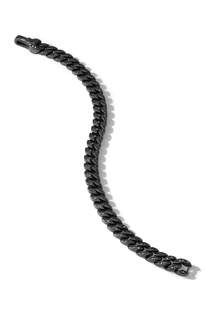 David Yurman Men's Black Titanium Curb Chain Bracelet, Alternate, color, 