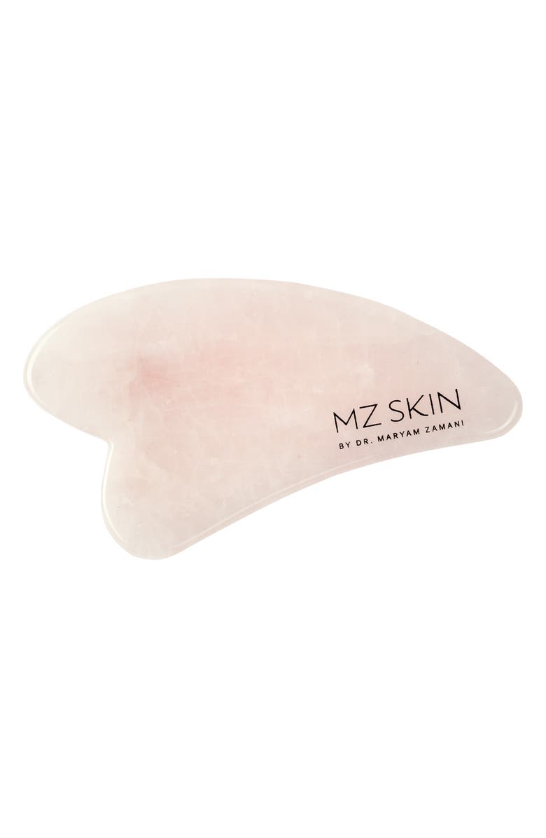 MZ Skin Sculpting Rose Quartz Gua Sha, Main, color, 