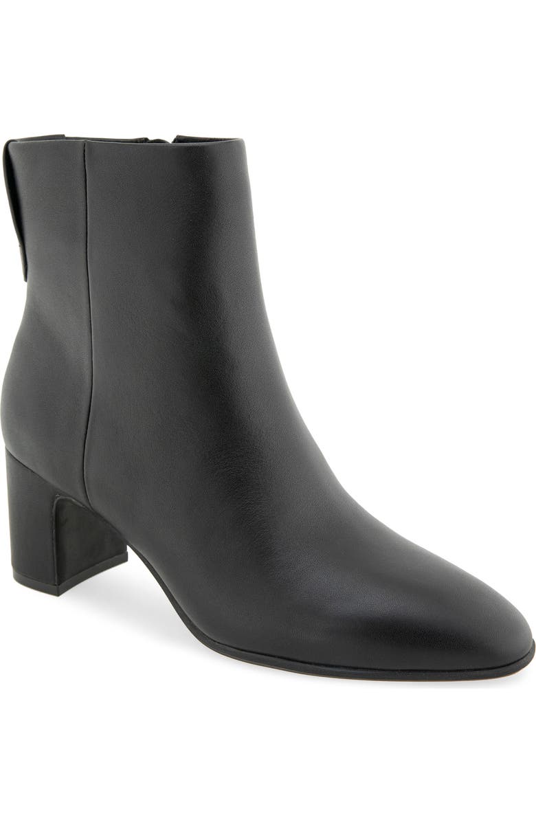 Aerosoles Mari Bootie, Main, color, Black Leather
