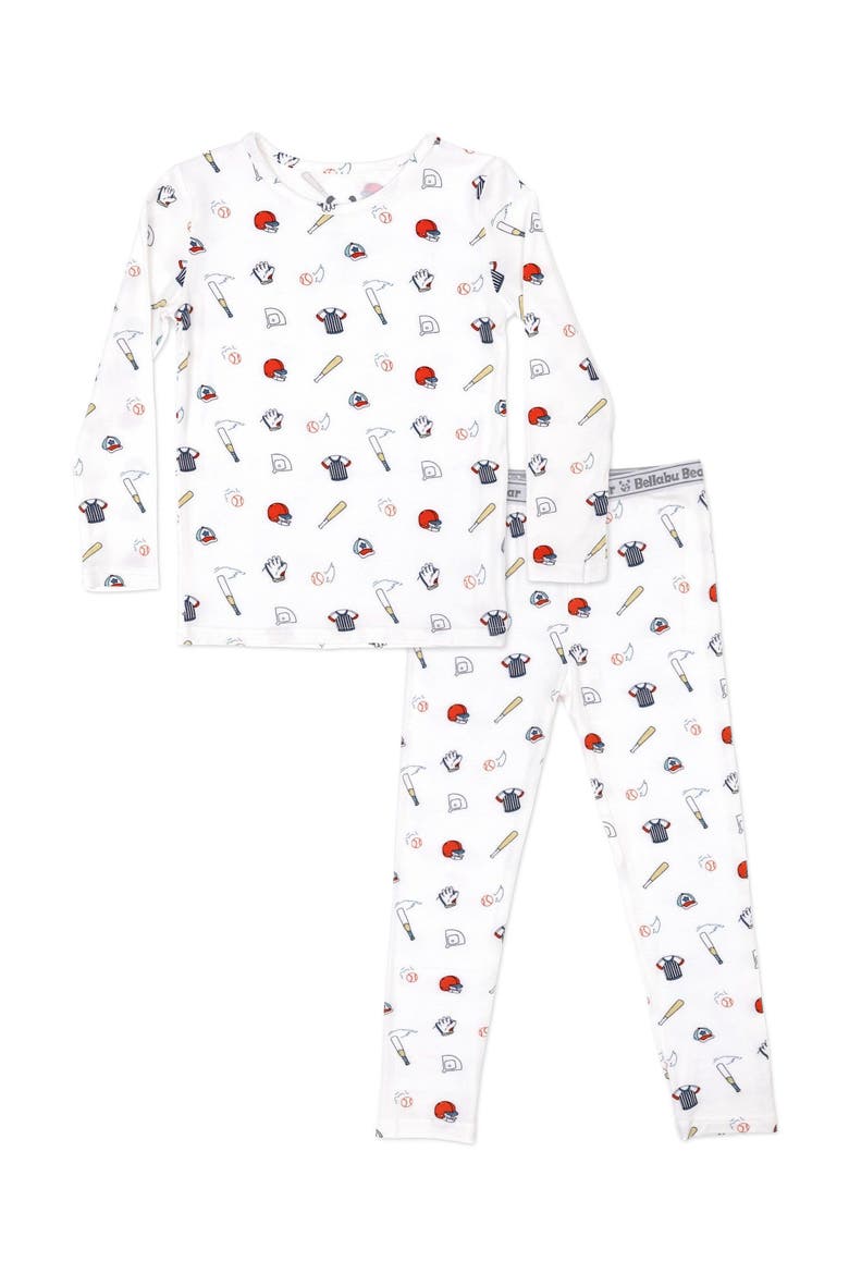 Kids' Baseball Set of 2 Piece Pajamas, Main, color, Baseball