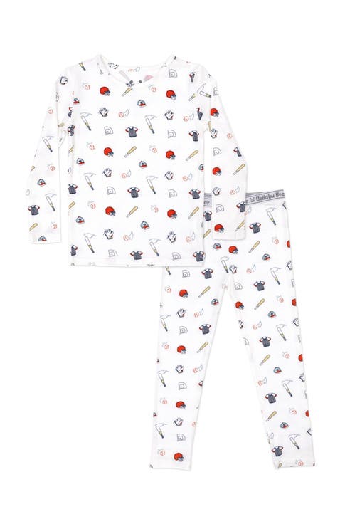 Kids' Baseball Set of 2 Piece Pajamas