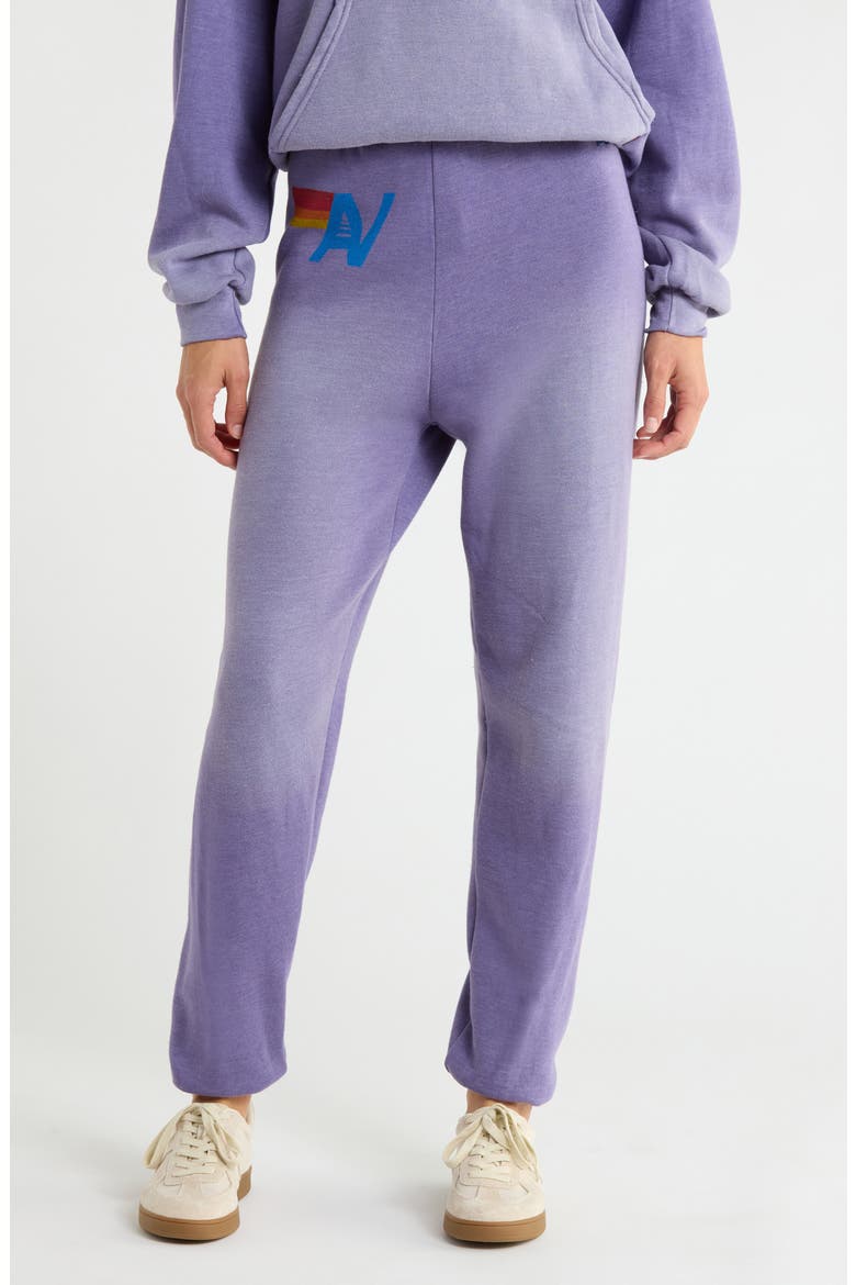 Vintage Logo Joggers, Main, color, FADED GRAPE