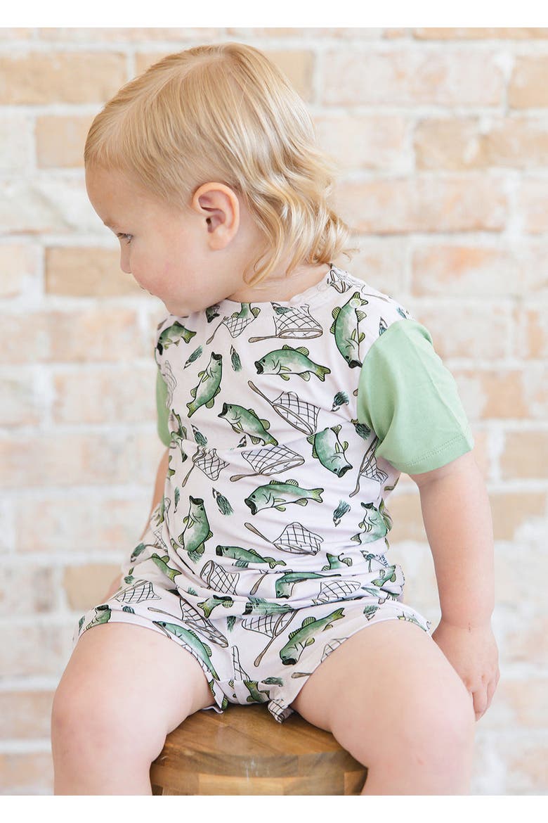 Shorts & T-Shirt Set, Alternate, color, Green