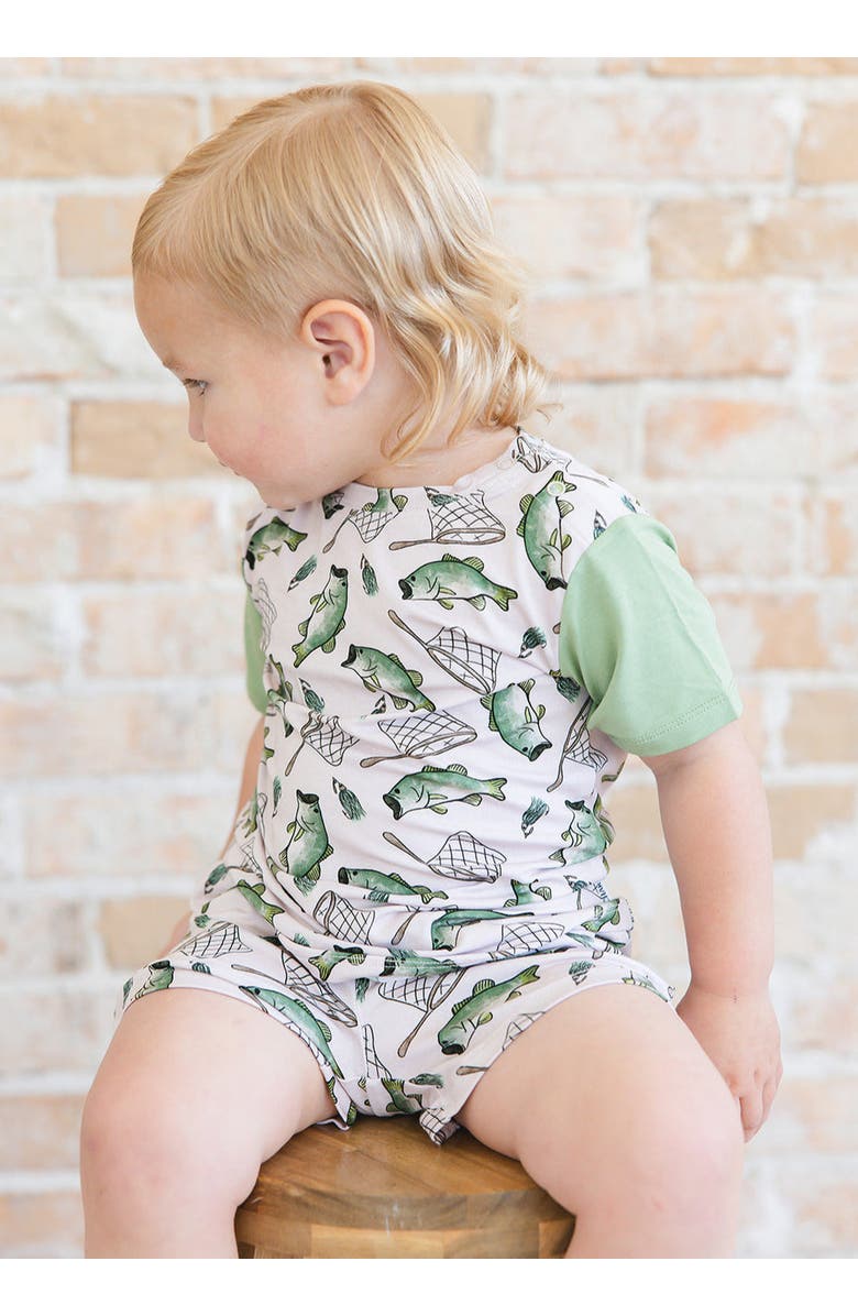 Charlie Lou Baby<sup>®</sup> Shorts & T-Shirt Set, Alternate, color, Green