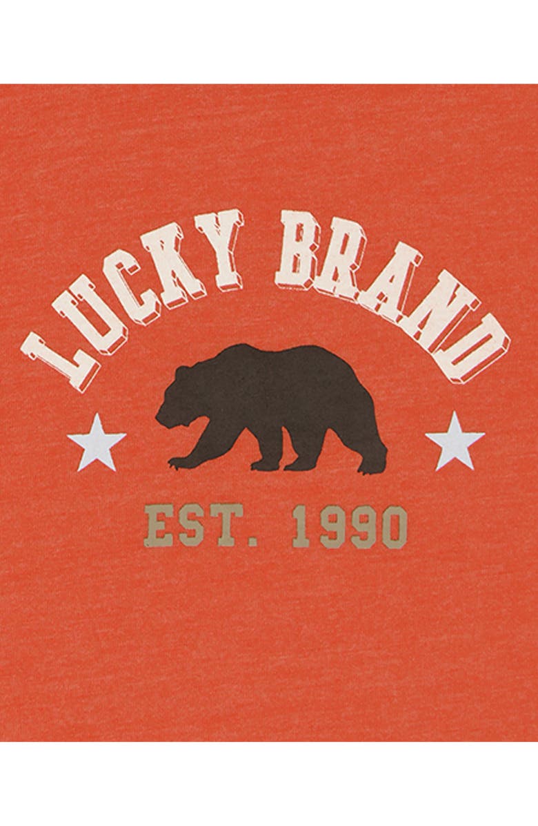 Lucky Brand Kids' T-Shirts & Shorts Set, Alternate, color, Beige Multi