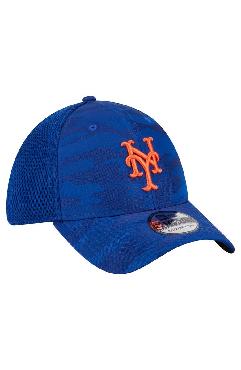 New Era Men's New Era Royal New York Mets Subtle Camo 39THIRTY Flex Hat, Alternate, color, Royal