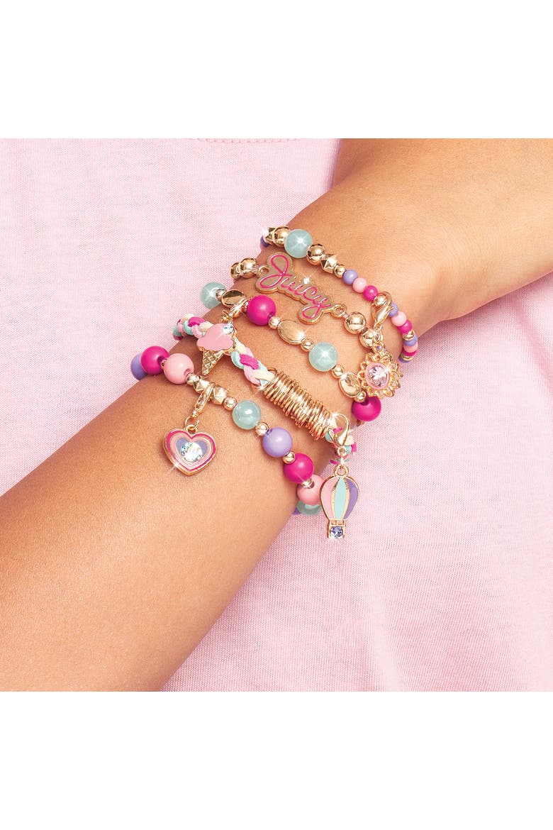 Mini Crystal Sunshine Bracelets Kit 5 Unique Charm Bracelets, Alternate, color, Multicolored